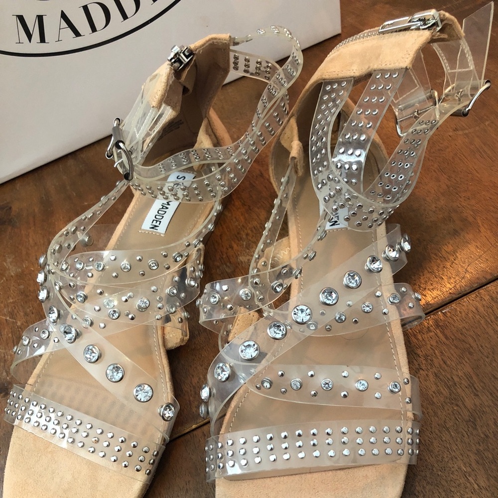 Steve Madden Strappy studded sandals 11